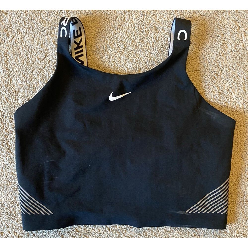 Nike Black Crop Top